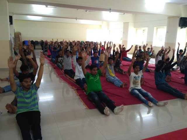 Yoga session